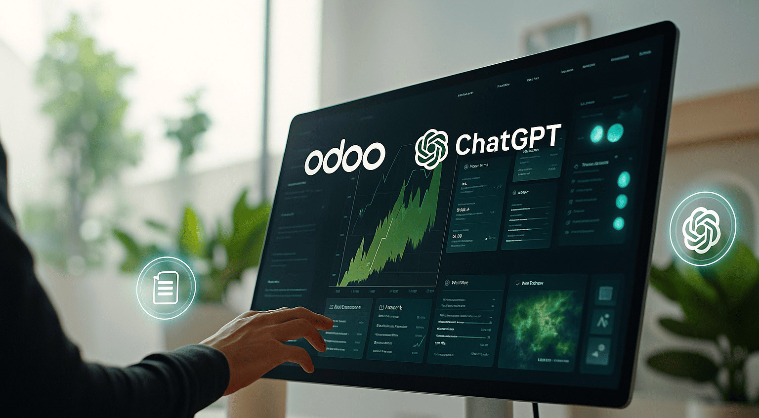 Odoo y ChatGPT con inteligencia artificial