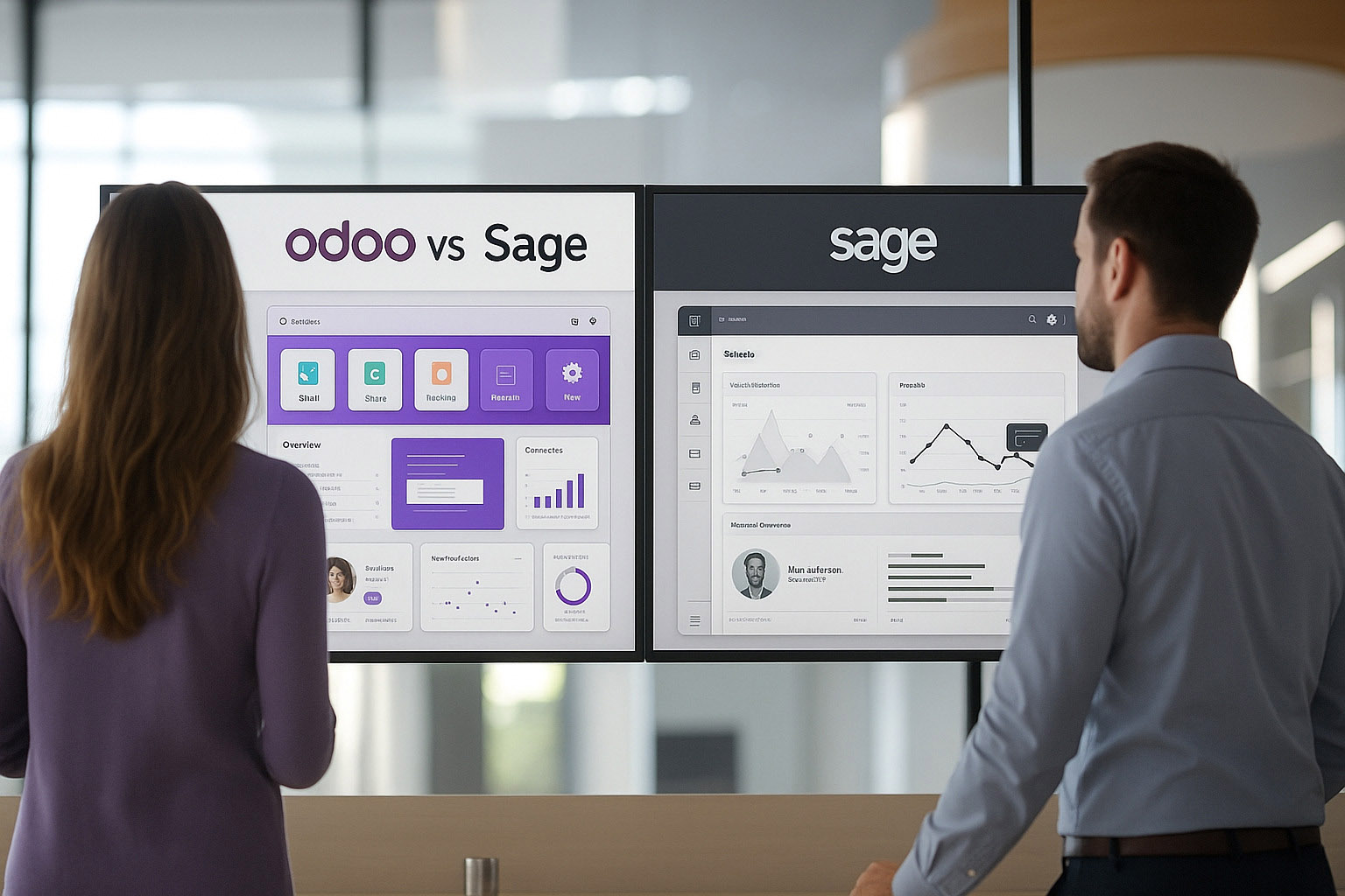 Odoo vs Sage 200