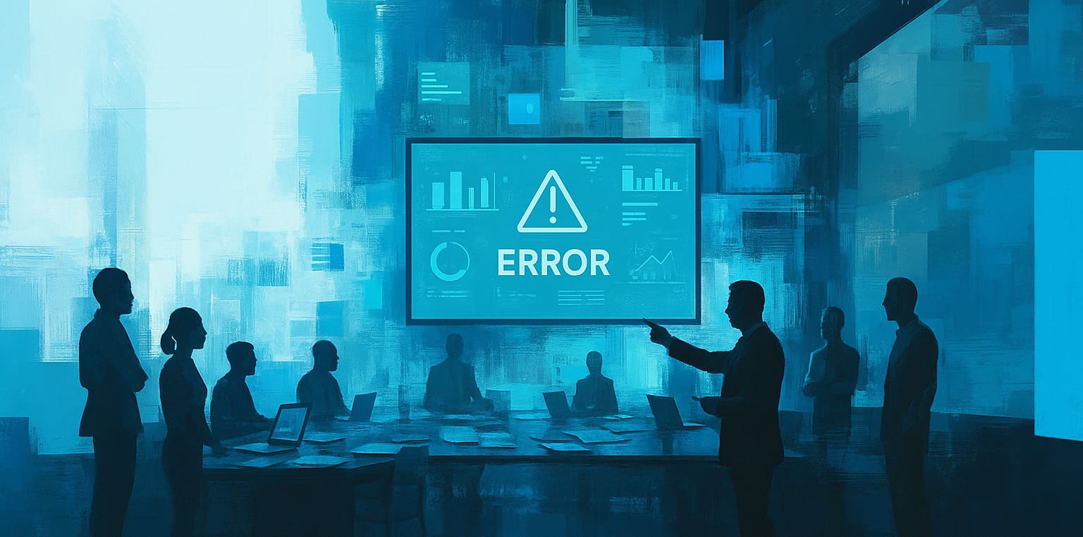 Errores comunes al implantar una solución ERP